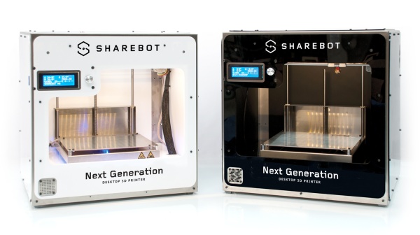 ShareBot Next Generation - 3D принтер с двумя экструдерами